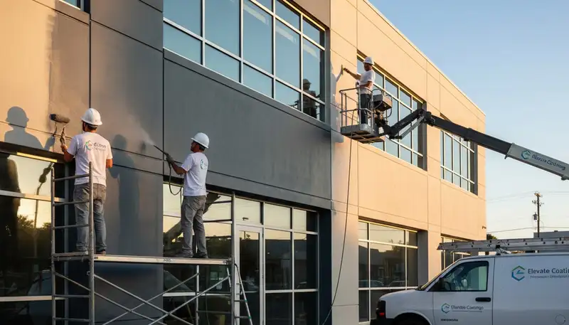 Professional commercial building painting by expert house painters in Berkeley, CA