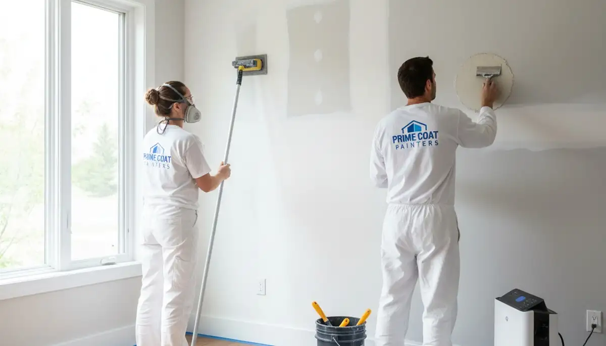 Professional drywall repair and wall restoration in Berkeley, CA home by expert painters