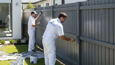 Professional fence painting in Berkeley, CA by expert house painters for weather-resistant finishes