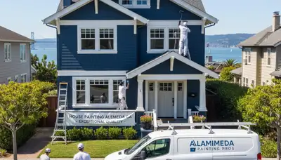 Professional house painters in Berkeley CA providing exterior home painting services