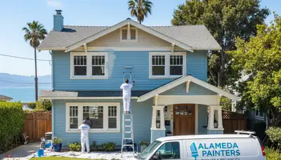 Professional house painters in Berkeley CA providing expert exterior home painting services
