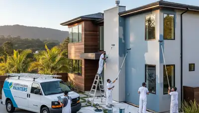 Berkeley, CA house painters providing professional exterior and interior painting services