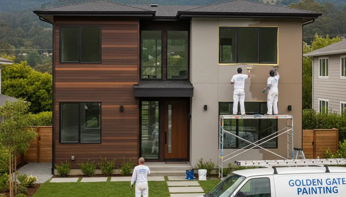 Berkeley, CA house painters providing professional exterior and interior painting services