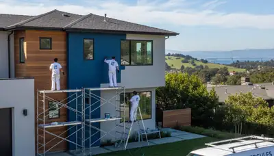 Professional house painting services in Berkeley, CA for residential exterior and interior projects