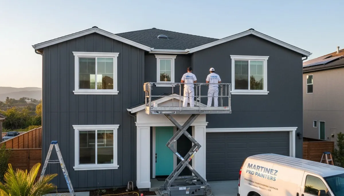 Berkeley, CA house painters providing exterior and interior painting services