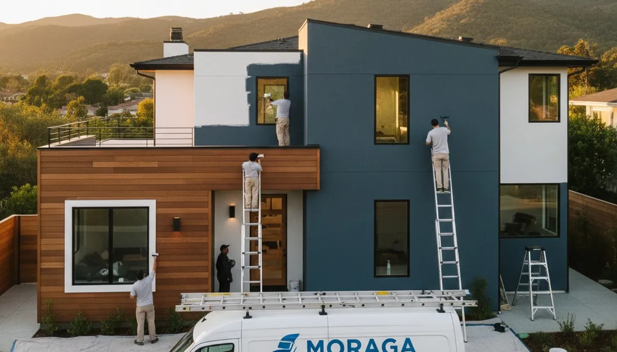 Berkeley, CA house painters providing exterior and interior painting services for homes