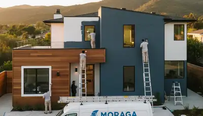 Berkeley, CA house painters providing exterior and interior painting services for homes