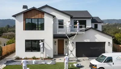 Professional house painters in Berkeley CA providing expert residential exterior painting services