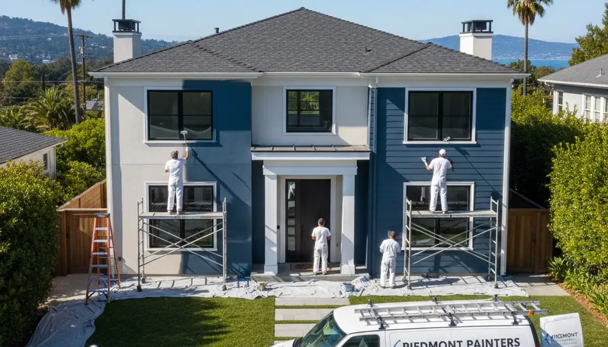 Professional house painting service in Berkeley, CA for residential exteriors and interiors