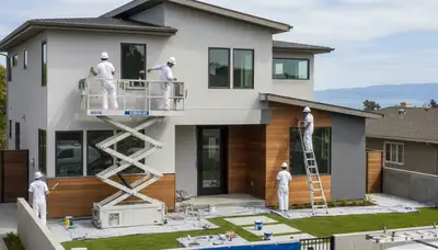Berkeley, CA house painters providing professional interior and exterior painting services