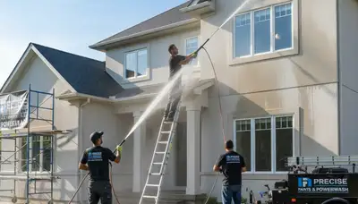 Professional pressure cleaning for homes in Berkeley, CA by expert local house painters