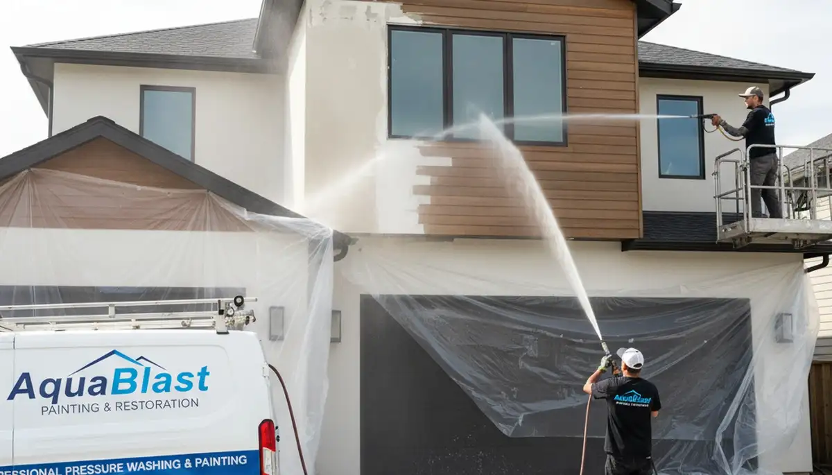 Professional pressure cleaning for homes in Berkeley, CA by expert house painters