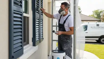 Professional shutter painting and refinishing in Berkeley, CA by expert local house painters